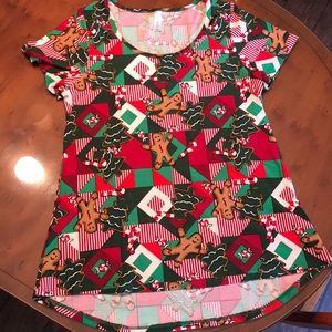Lula Roe Christmas Shirt